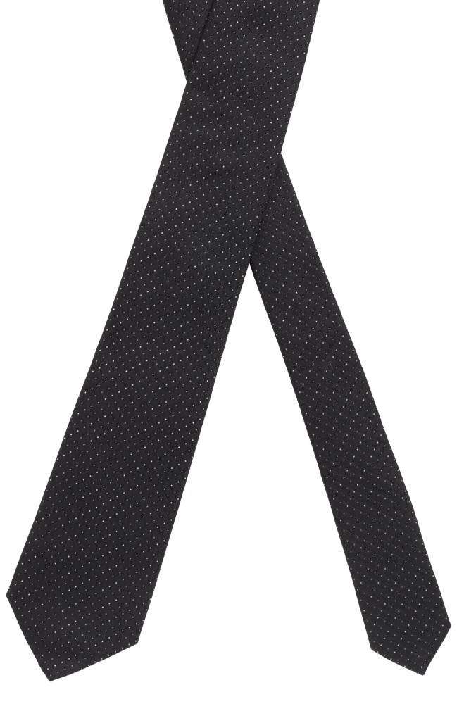 Hugo Boss Italian-silk tie Svarte | oODcHOEQ