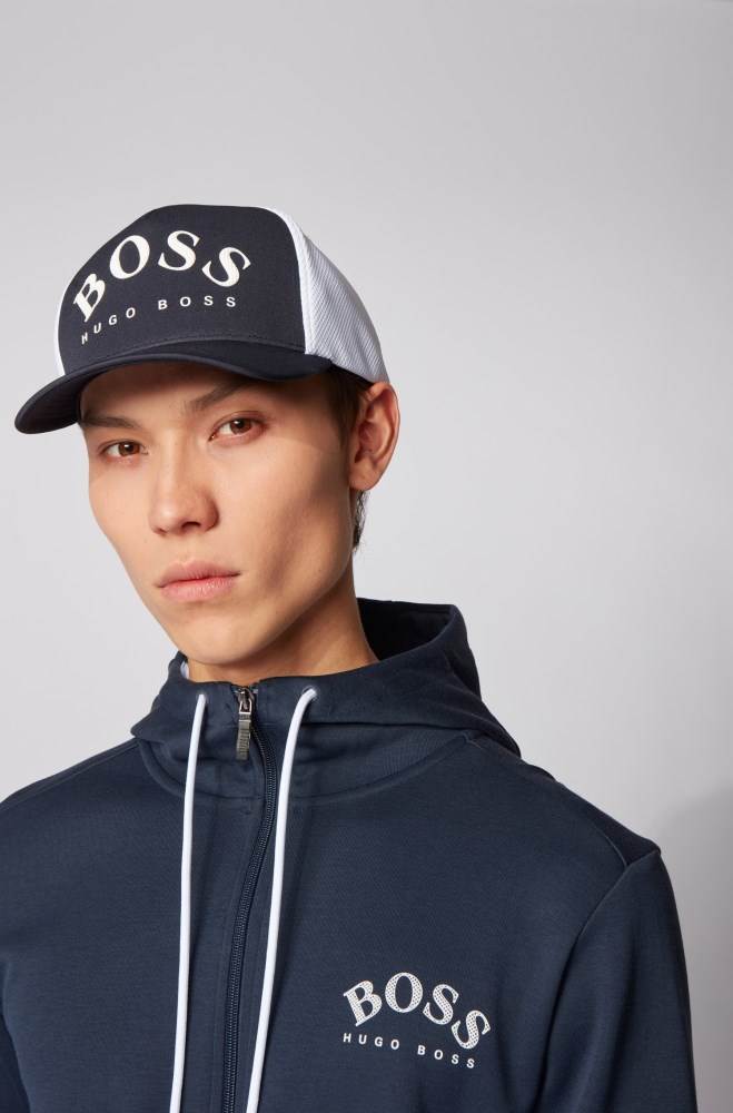 Hugo Boss Jersey cap Mørke Blå | jiinODaN