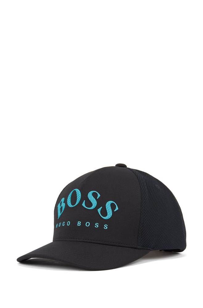 Hugo Boss Jersey cap Svarte | NfE94aH4