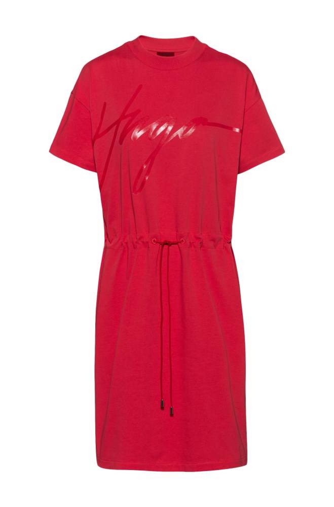 Hugo Boss Jersey dress Rød | wugKlpGI