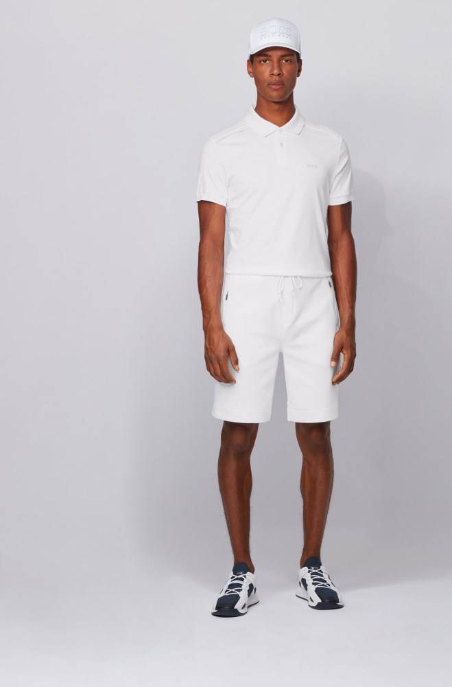 Hugo Boss Jersey shorts Hvite | 8aRSiR2L