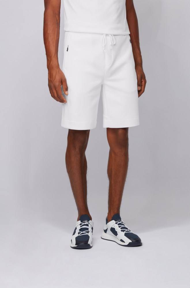 Hugo Boss Jersey shorts Hvite | 8aRSiR2L