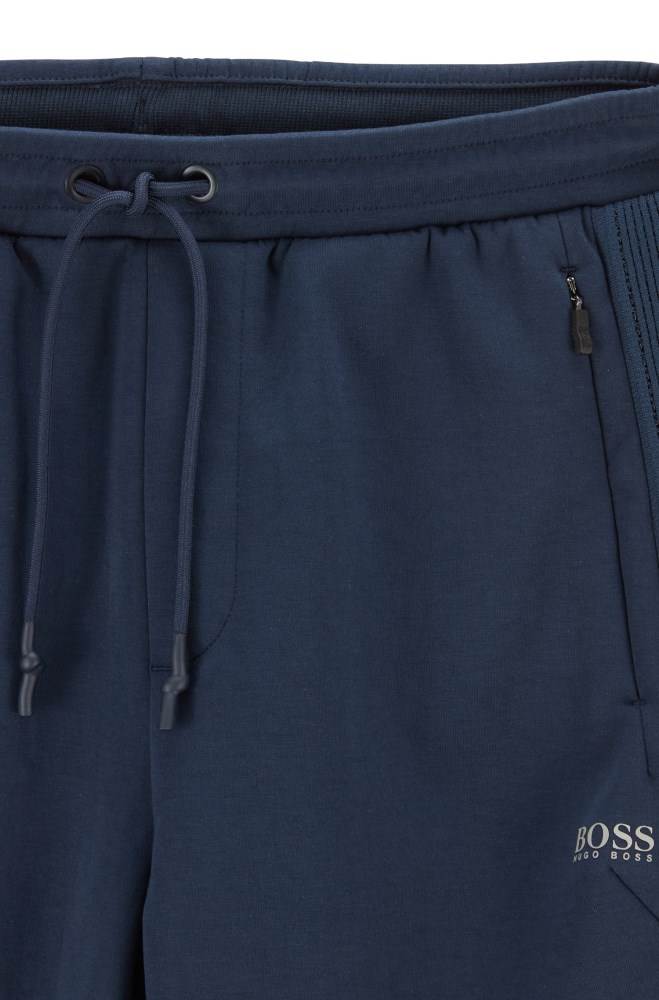 Hugo Boss Jersey shorts Mørke Blå | IUJ0EU3d