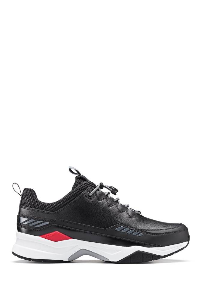 Hugo Boss Jogge-inspired trainers Svarte | Ev9UZaPf