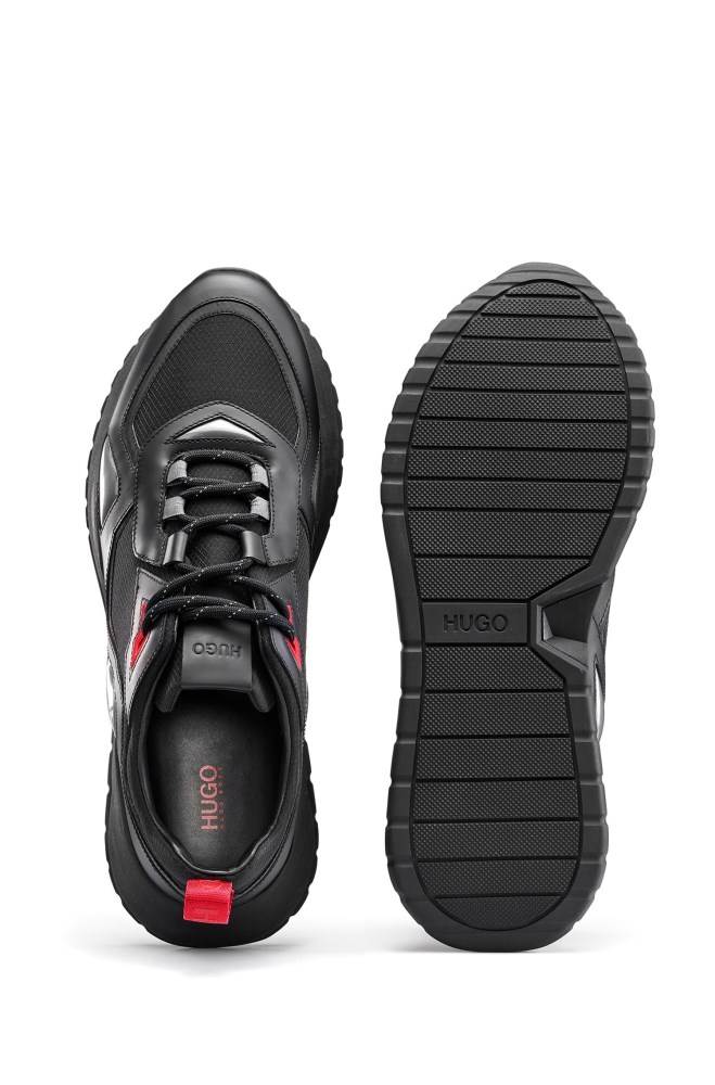 Hugo Boss Jogge-inspired trainers Svarte | SU6Qqj1C