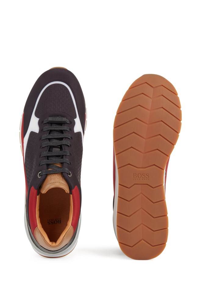 Hugo Boss Jogge-inspired trainers Svarte | Syj9gWeF