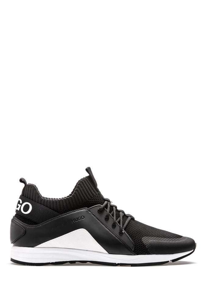 Hugo Boss Jogge-inspired trainers Svarte | WVyrDuMl