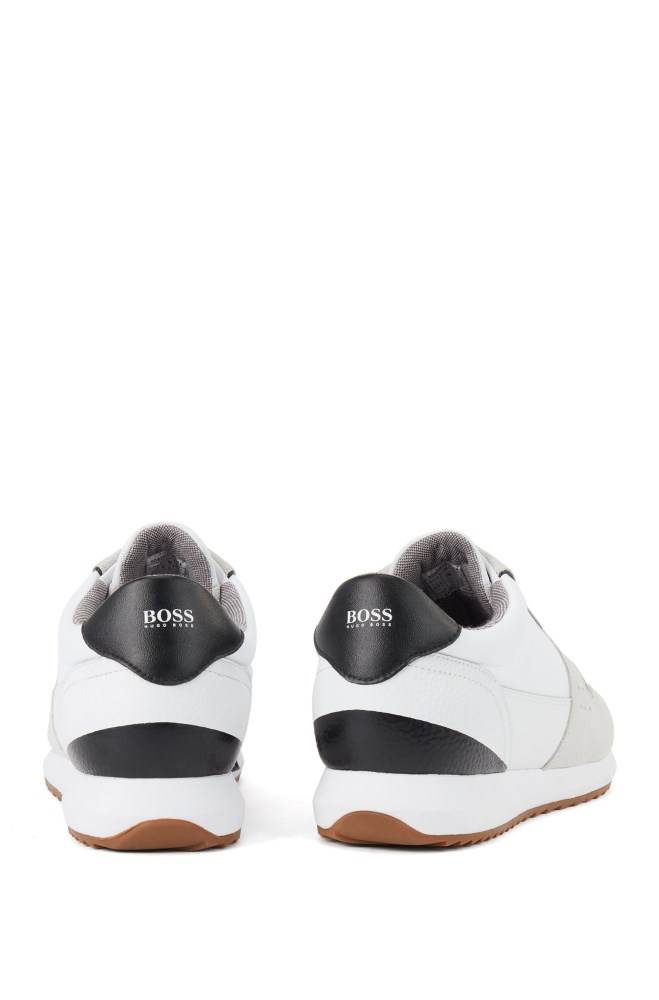 Hugo Boss Jogge-style trainers Hvite | 6p9rqfHi