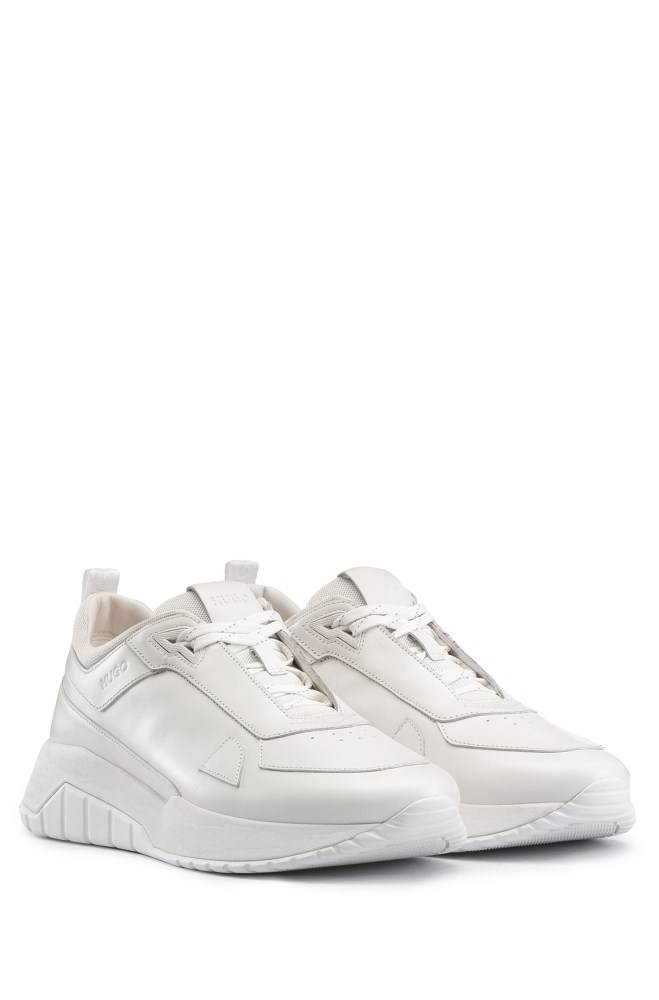 Hugo Boss Jogge-style trainers Hvite | iFn6cm5Z