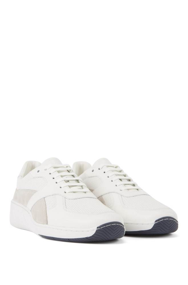 Hugo Boss Jogge-style trainers Hvite | izeht9w7