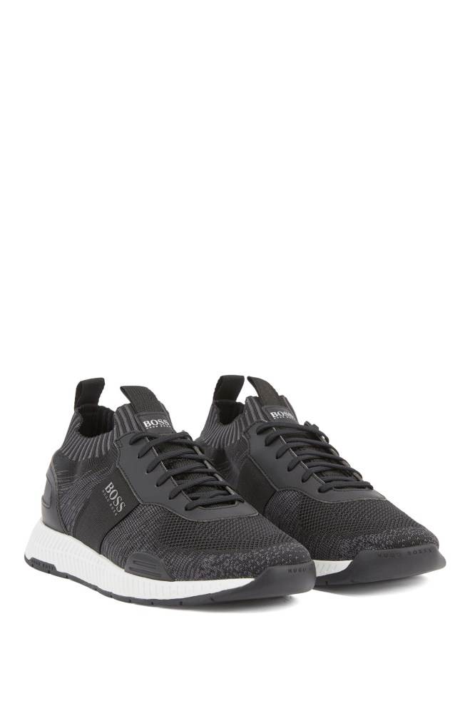 Hugo Boss Jogge-style trainers Svarte | dDgW9jpW