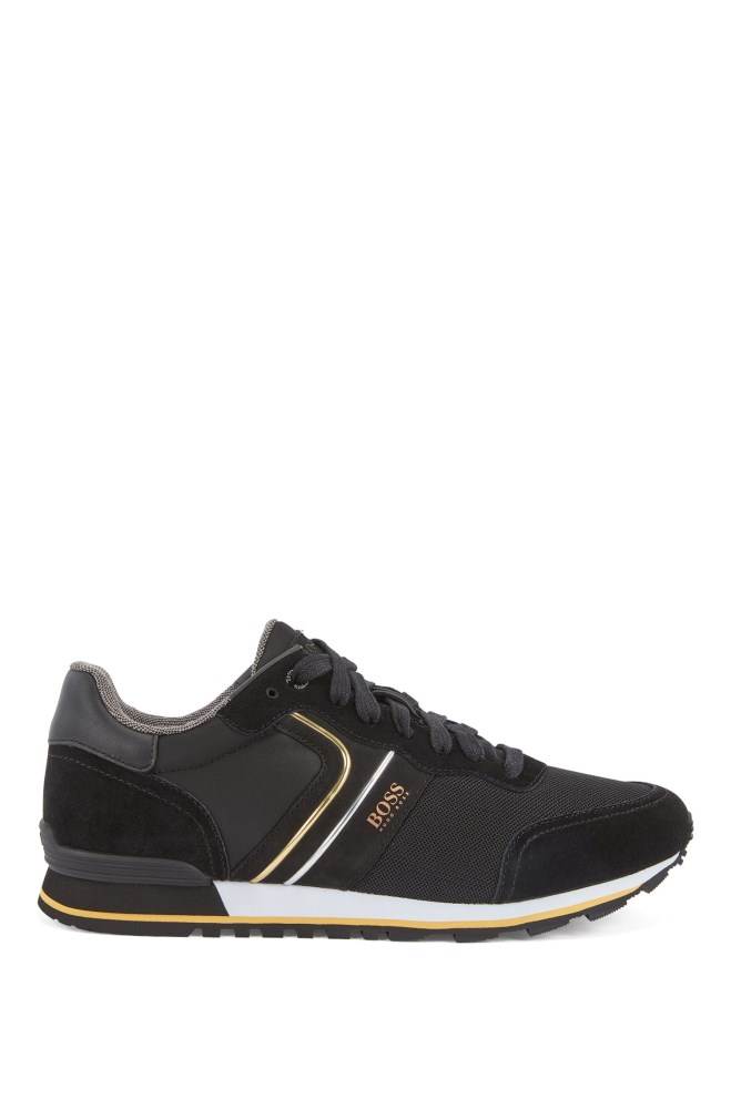 Hugo Boss Jogge-style trainers Svarte | rJ9LXH9s