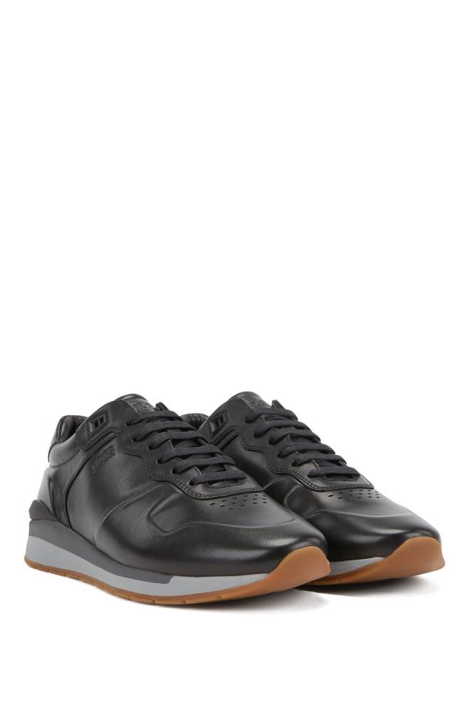 Hugo Boss Jogge trainers Svarte | qidYYo6m