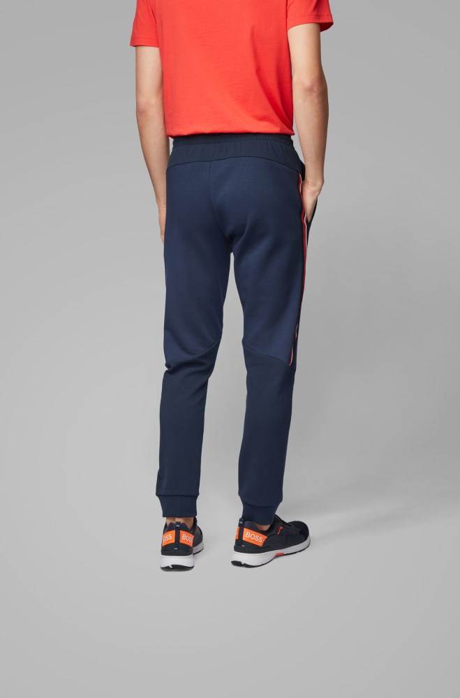 Hugo Boss Jogging trousers Mørke Blå | aWQcT7kT