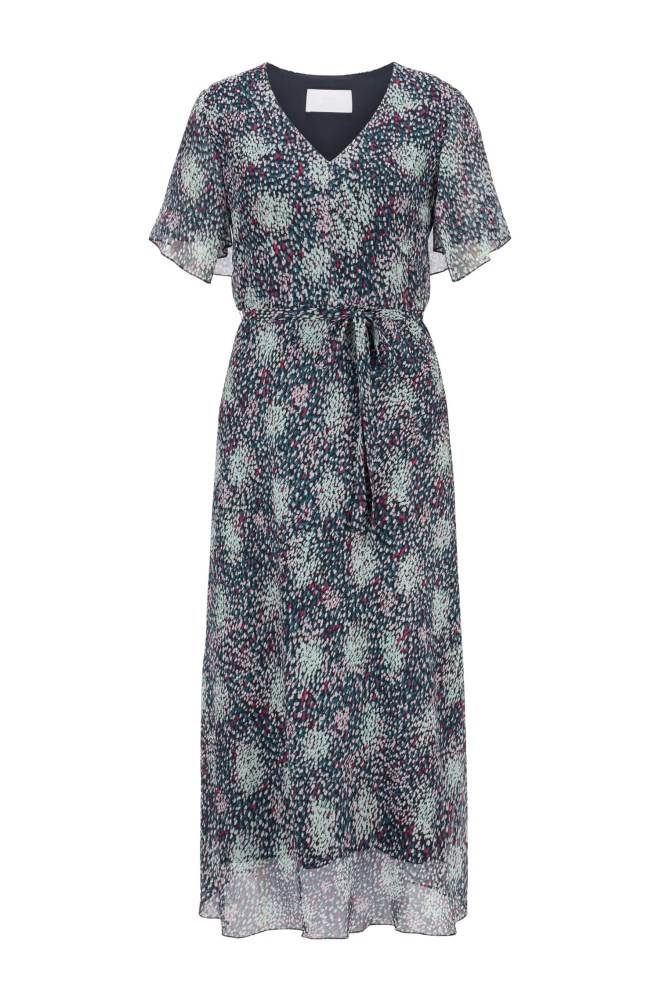 Hugo Boss Kimono-sleeve midi dress Patterned | EtxSHyu8