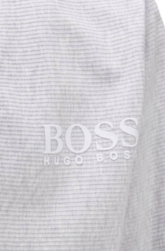 Hugo Boss Kimono-style bathrobe Grå | Kcm7EIqy