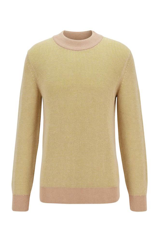 Hugo Boss Knitted sweater Lyse Beige | aV1FQvaA