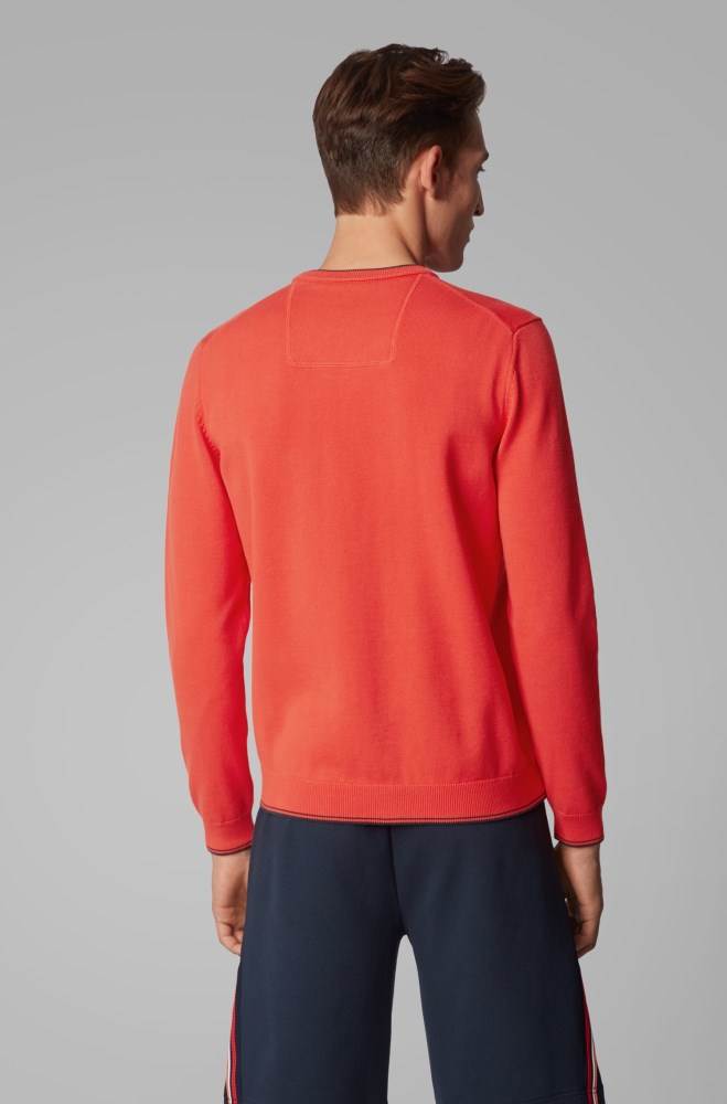 Hugo Boss Knitted sweater Rød | mQq7qJee