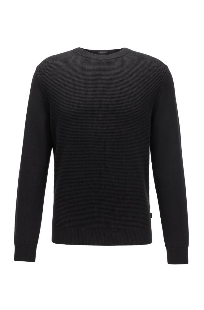 Hugo Boss Knitted sweater Svarte | CHoEFsSz