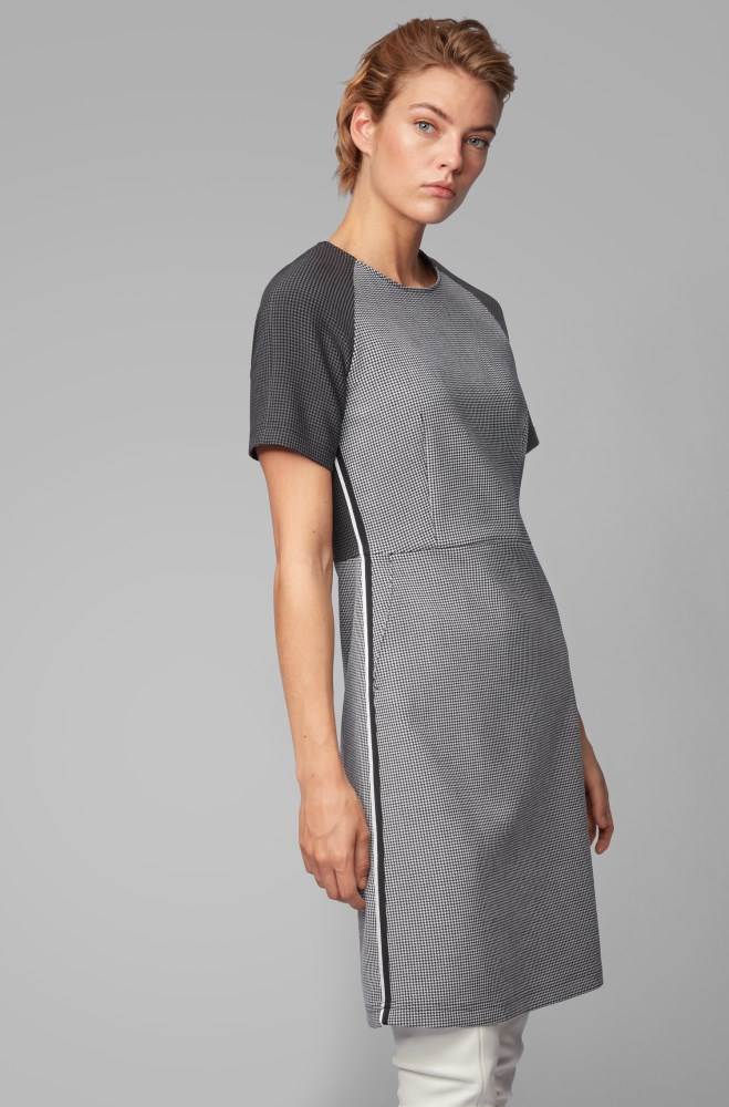 Hugo Boss Kort-sleeved dress Patterned | MhpjktUn