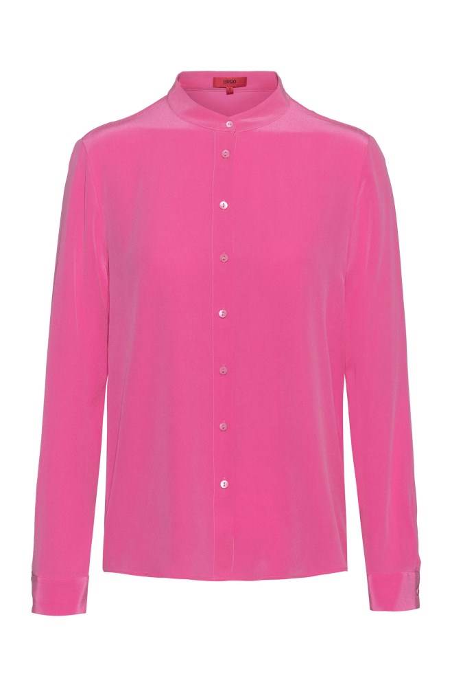 Hugo Boss Lette blouse Rosa | 9xB0QsN5