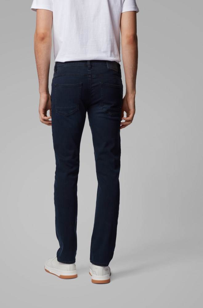 Hugo Boss Lette slim-fit jeans Mørke Blå | aFpd7GQr