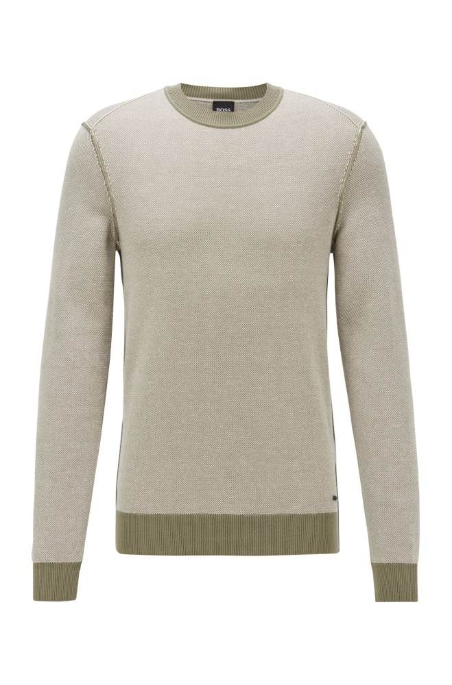 Hugo Boss Lette sweater Lyse Grønn | YSzocrvf