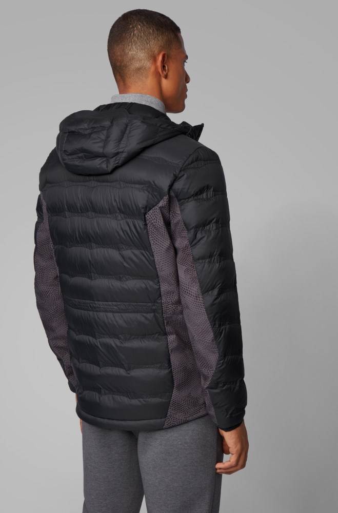 Hugo Boss Link² down jacket Svarte | 0LQDdwZE