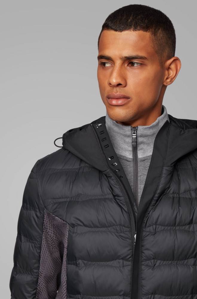 Hugo Boss Link² down jacket Svarte | 0LQDdwZE