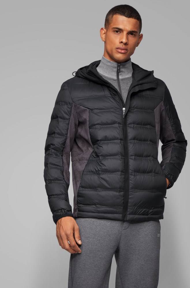 Hugo Boss Link² down jacket Svarte | 0LQDdwZE