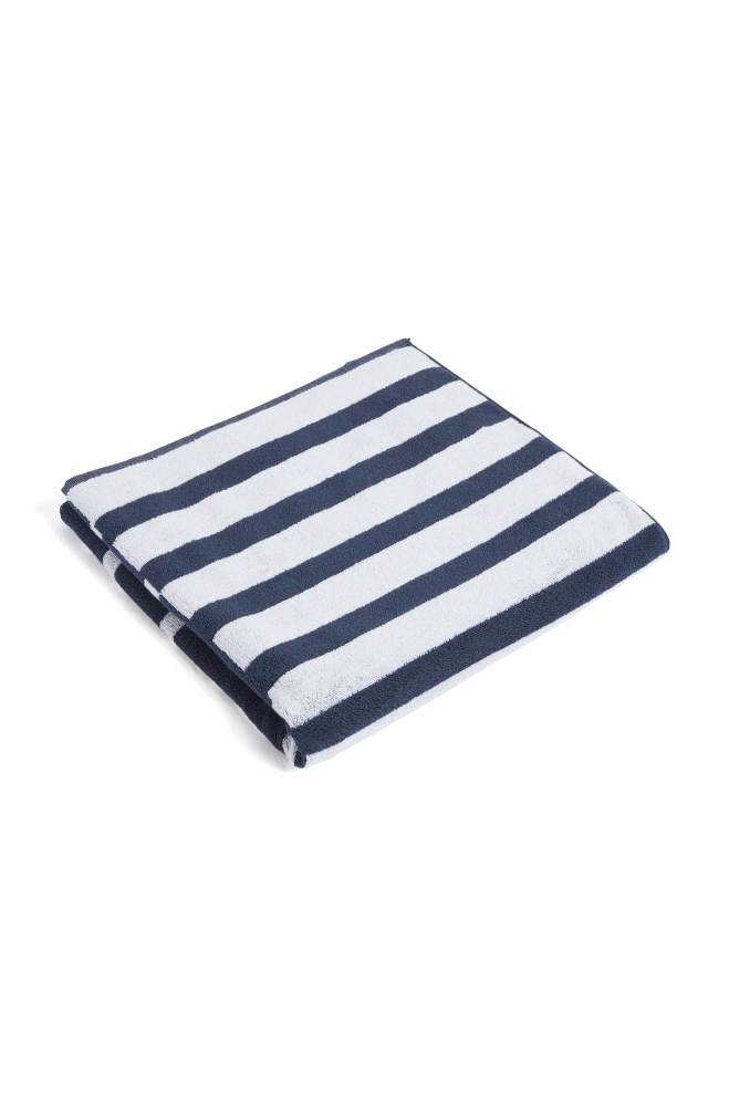 Hugo Boss Logo beach towel Lyse Blå | YzIA1mCq