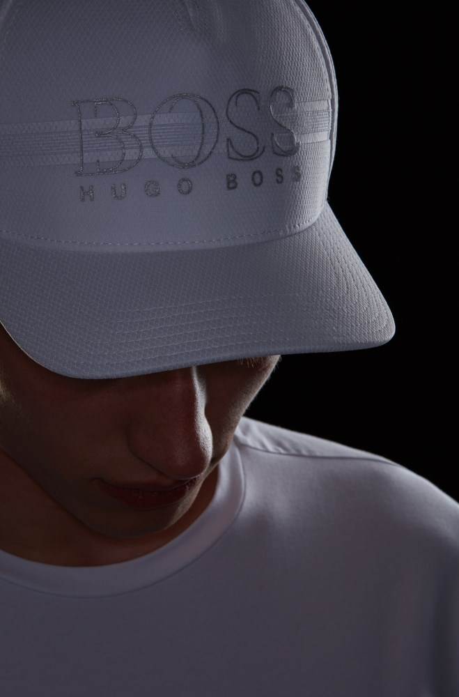 Hugo Boss Logo cap Hvite | bJIXnJpq