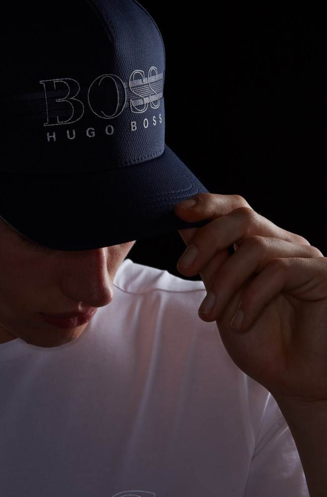 Hugo Boss Logo cap Mørke Blå | vdXD9GyC