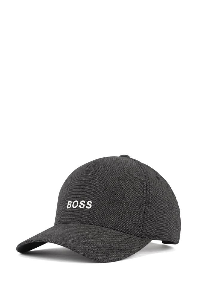 Hugo Boss Logo cap Svarte | uJhn0Cpd