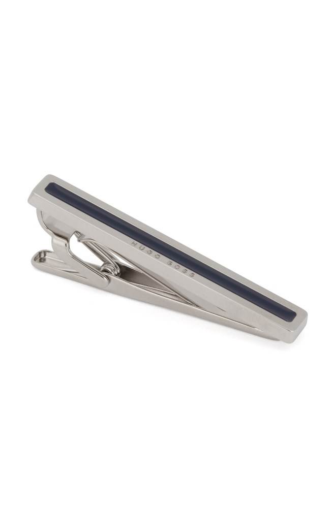 Hugo Boss Logo-engraved tie clip Mørke Blå | 032H9eqU