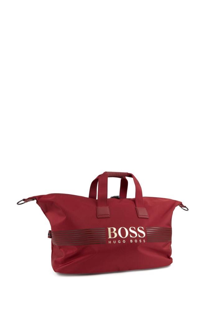 Hugo Boss Logo holdall Mørke Rød | VodNza6p