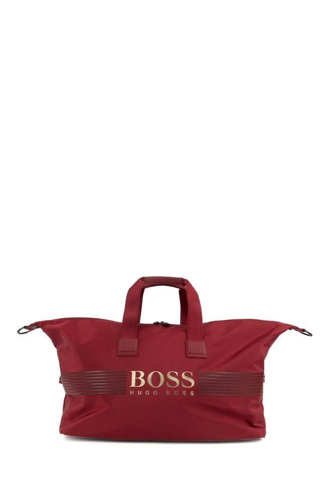 Hugo Boss Logo holdall Mørke Rød | VodNza6p