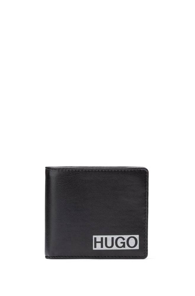 Hugo Boss Logo-print wallet and cardholder gift set Svarte | 5eqcPtQ2