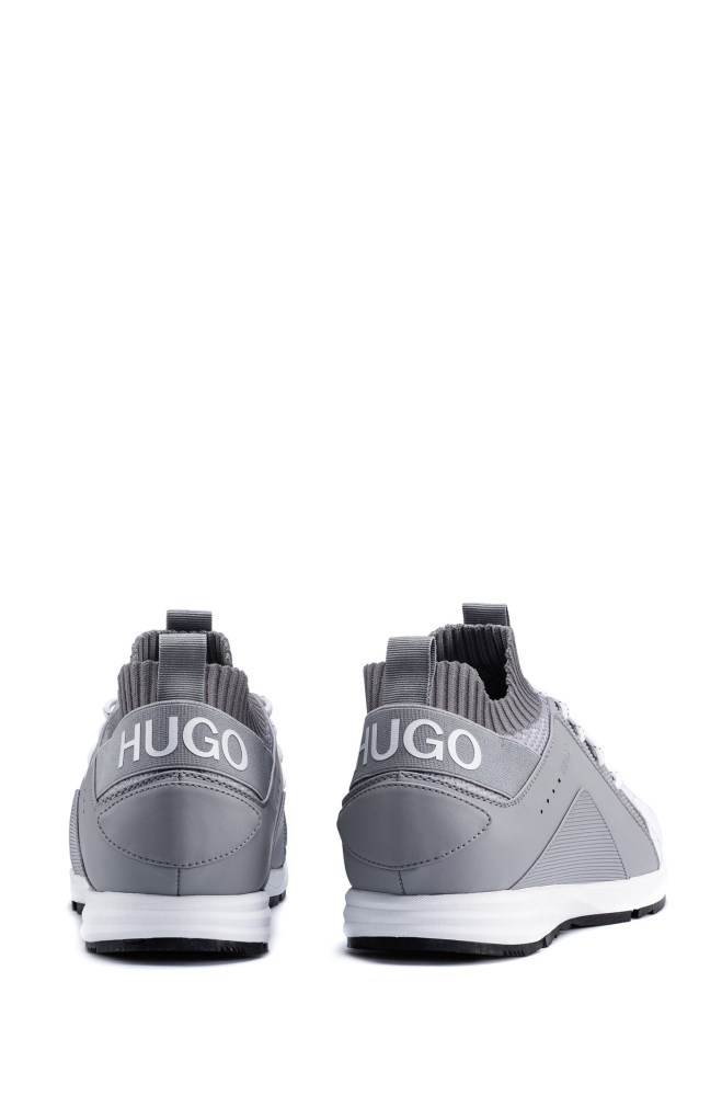 Hugo Boss Logo trainers Grå | lJHtYrsG