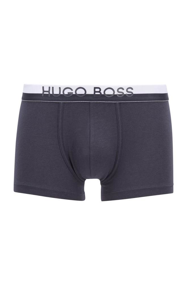 Hugo Boss Logo trunks Mørke Blå | BiOGwHBO