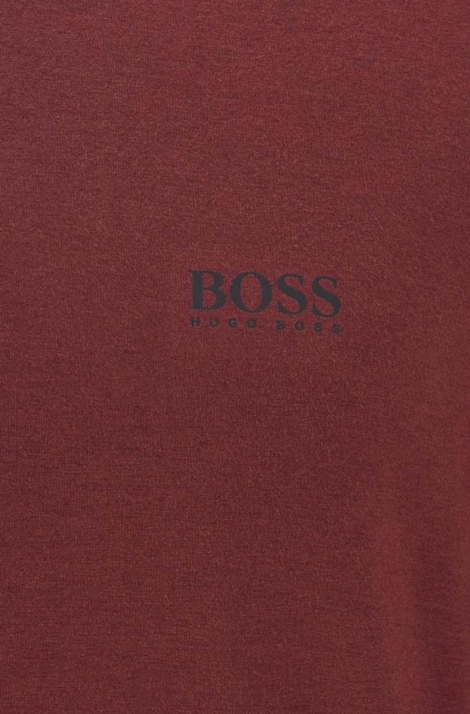 Hugo Boss Long-sleeved underwear T-shirt Mørke Rød | sqLPr3ip