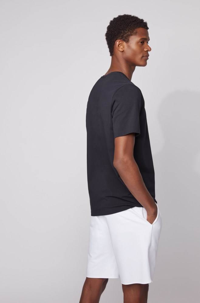 Hugo Boss Lounge T-shirt Lyse Blå | WIKloCNx