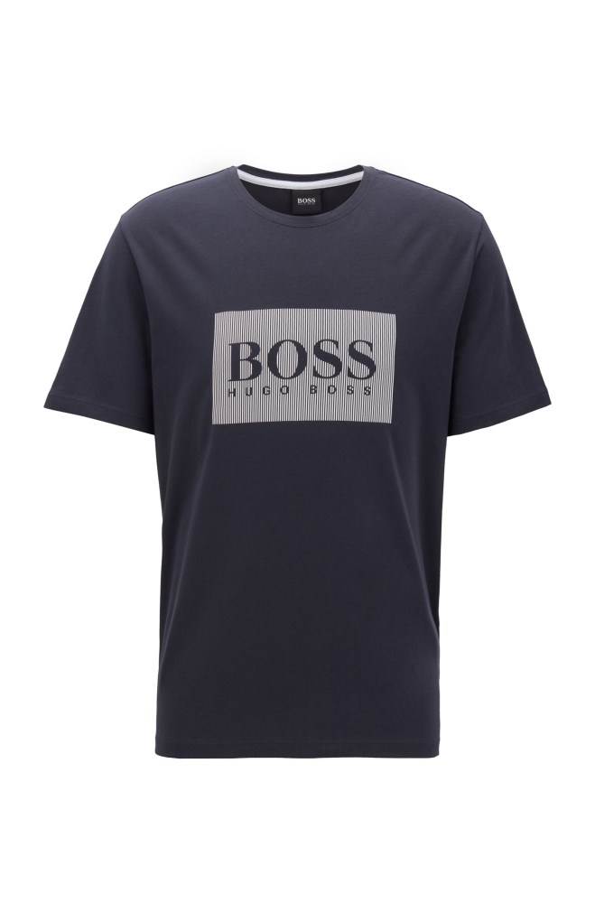 Hugo Boss Lounge T-shirt Lyse Blå | WIKloCNx