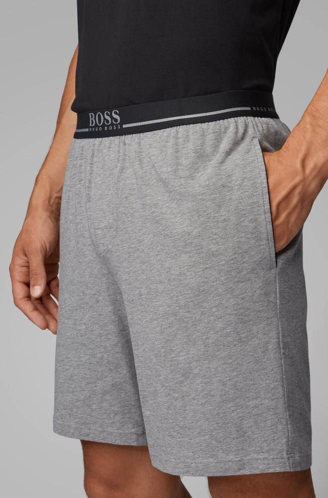 Hugo Boss Lounge shorts Grå | 3kowkIwh