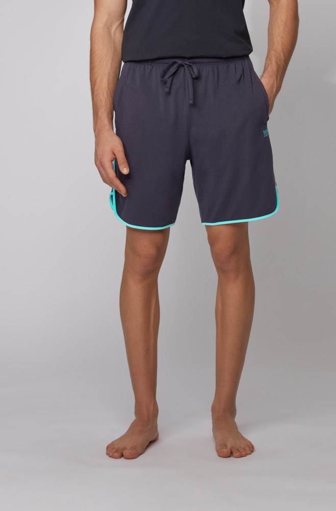 Hugo Boss Lounge shorts Lyse Blå | bTP0NPHB