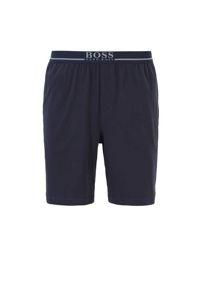 Hugo Boss Lounge shorts Mørke Blå | EWE85ayh