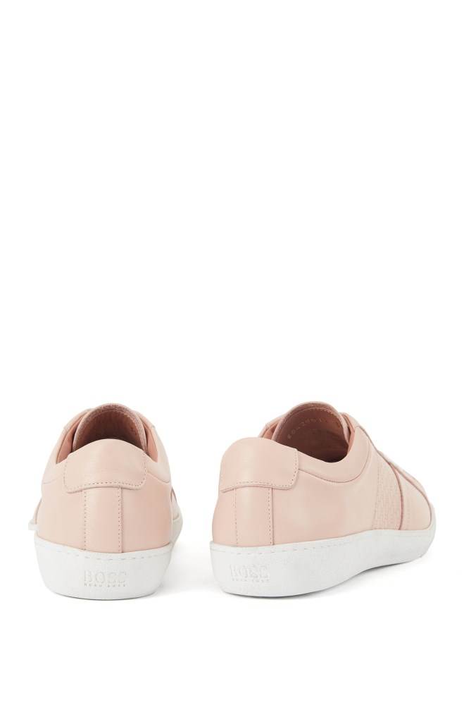 Hugo Boss Low-profile trainers Lyse Rosa | fjITxrak