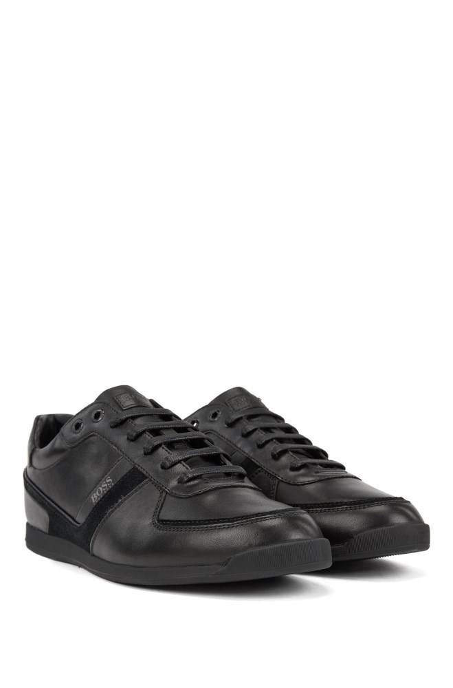 Hugo Boss Low-profile trainers Svarte | Mnleqwrg