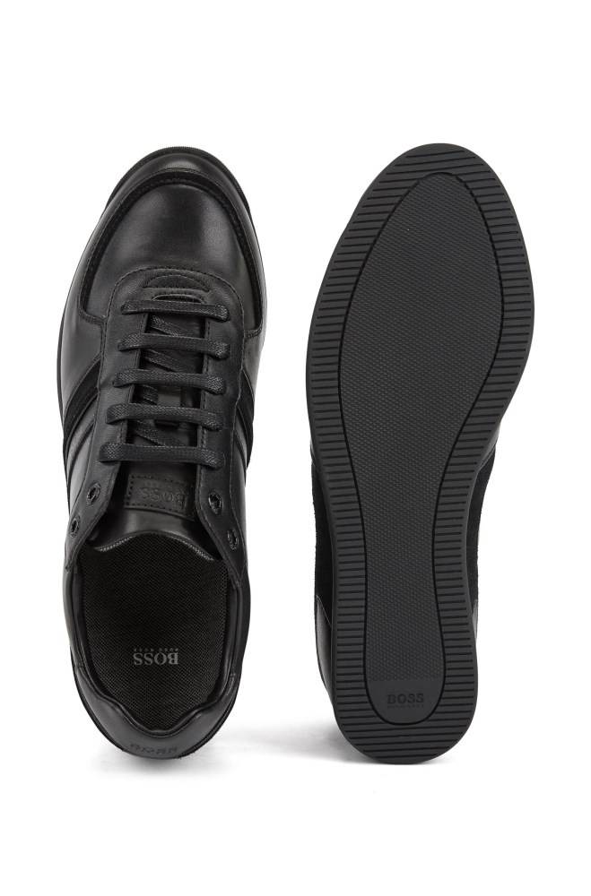 Hugo Boss Low-profile trainers Svarte | Mnleqwrg