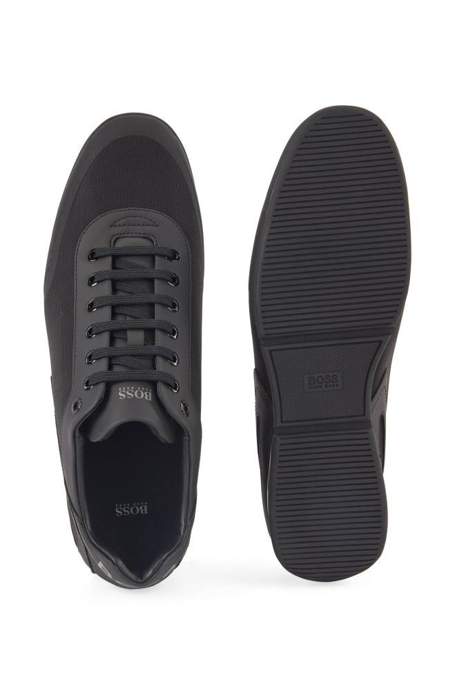 Hugo Boss Low-profile trainers Svarte | QMfan2KX